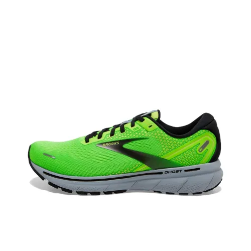 Беги Brooks Ghost 14 Кроссовки Низкие Зеленые Мужские