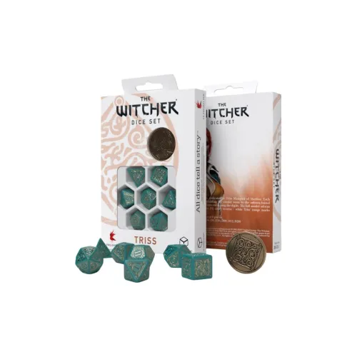 Q WORKSHOP The Witcher Кубик Набор Triss The Beautiful Healer Настольные игры