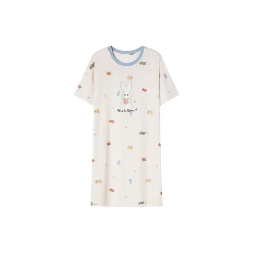 The Story Of The Flower Season Ночная сорочка Женская Абрикос