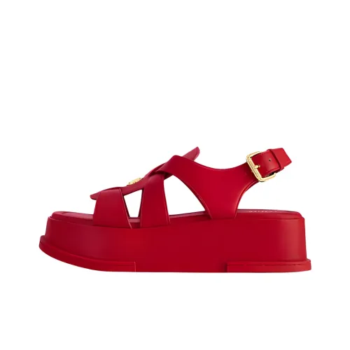 LOUIS VUITTON Maya One Strap Sandals 5cm Women's Red LOUIS VUITTON Maya One Ремень Сандалии 5см Женские Красные