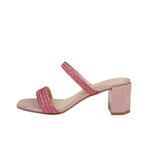 Badgley Mischka Слипоны 5,5 см Женские Розовые