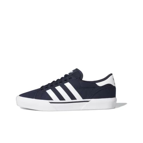 Abaca x adidas originals Устойчивые к истиранию против скольжения низкие скейтбордические кроссовки для мужчин синий и белый
