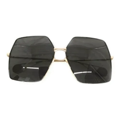 GUCCI Нерегулярная форма Солнцезащитные очки Мужской Золото