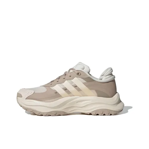 Adidas Maxxwavy Low Топ Толстая подошва Кроссовки Унисекс Коричневый