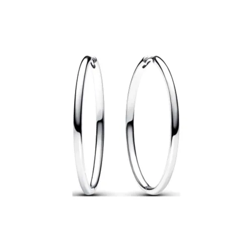 Pandora Серебряные Серьги Женские