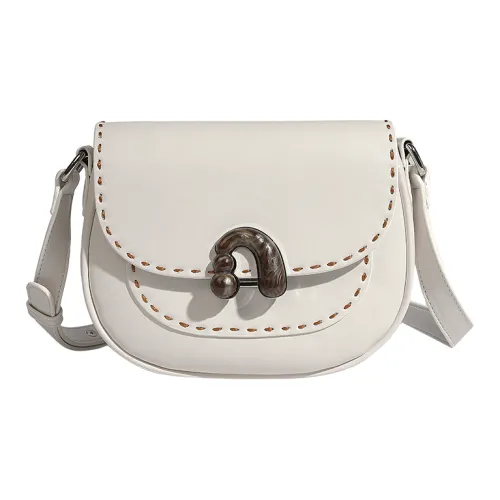 H YXIANG Сумка через плечо из синтетической микрофибры стандартная белого цвета для женщин