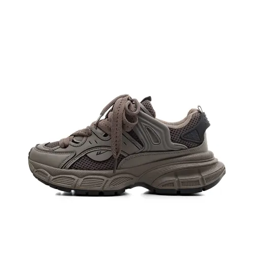 Warrior Slip-resistant Abrasion-resistant Lightweight Low-Top Footwear Women's Brown