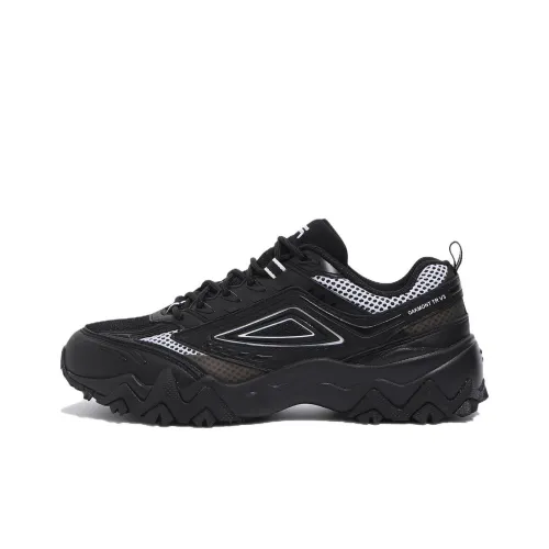 FILA Taurus v3 Low Топ Беговые кроссовки Унисекс Черный