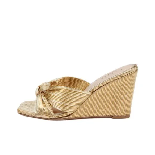 Badgley Mischka Слипоны 8,5 см Женские Золотые