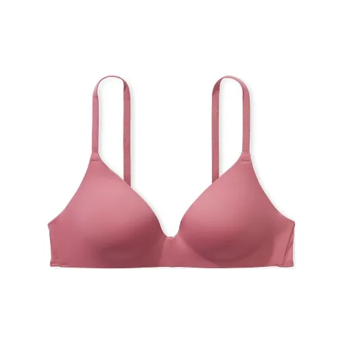 Victoria's Secret Розовый Wear Everywhere Легко Подкладанный Беспроводной Бюстгальтер SB Бюстгальтер Женские Autumn Begonia