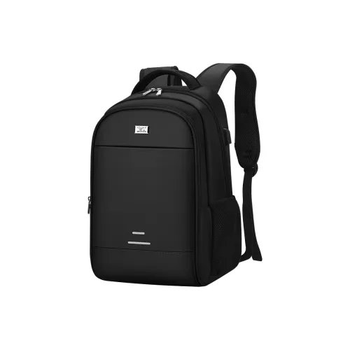 SEPTWOLVES Oxford Backpack Standard Men's Black