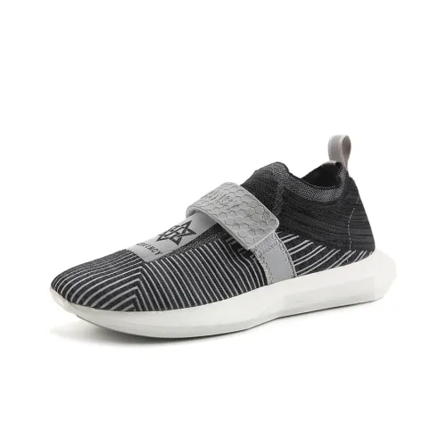 NORVINCY Покрытие Амортизация Низкий Топ Casual Унисекс Серый Белый