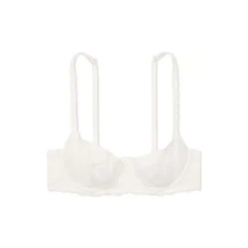 Victoria's Secret Розовый WINK Без подкладки BALCONETTE Бюстгальтер Кокосовый белый Бюстгальтер Женские Кокосовый белый