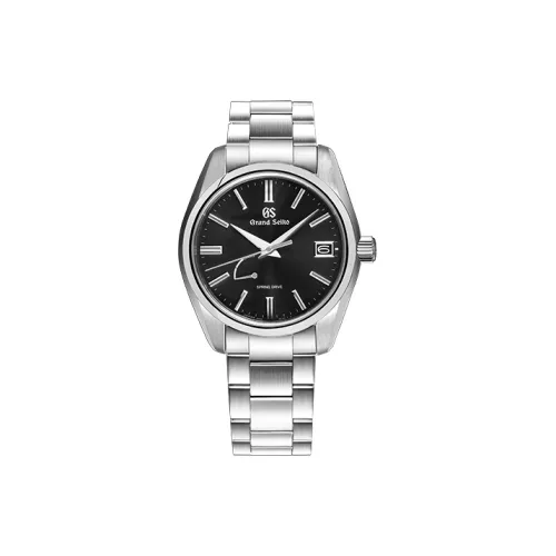 GRAND SEIKO Механический механизм Мужские часы SPRING DRIVE Collection 40mm*12,25mm Черные