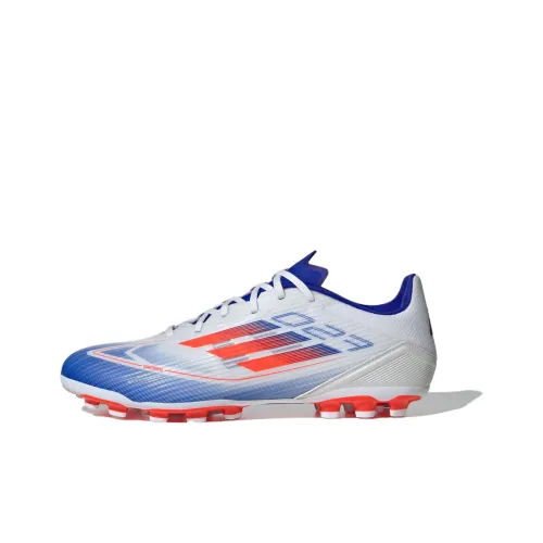 Adidas F50 League Футбольные бутсы Низкие Белый/Красный Флуоресцентный/Ярко-синий Унисекс