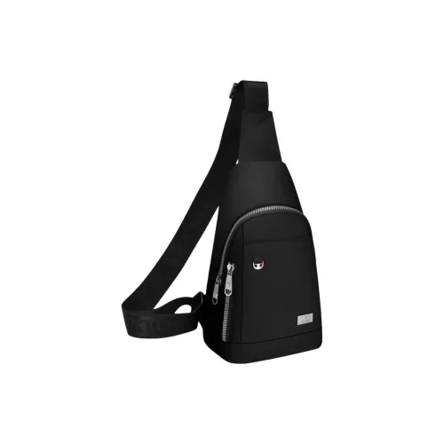 SEPTWOLVES Oxford Сумка через плечо Банан Sling Сумка Стандартная Мужская Черная Синяя