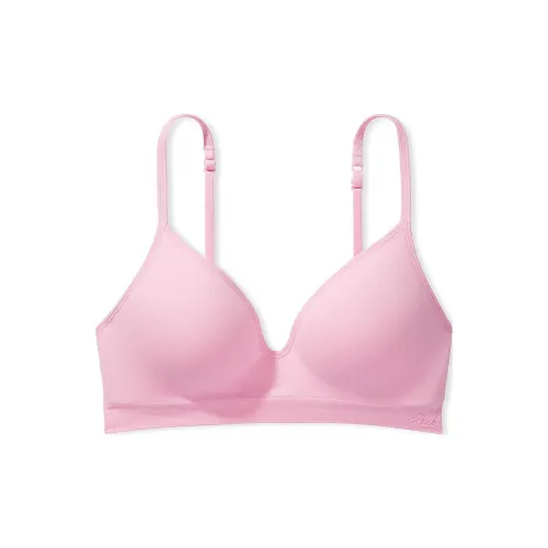 Victoria's Secret Розовый Бесшовный Беспроводной PUSH UP Бюстгальтер Розовый Пузырьки Бюстгальтер Женский Pink Bubbles