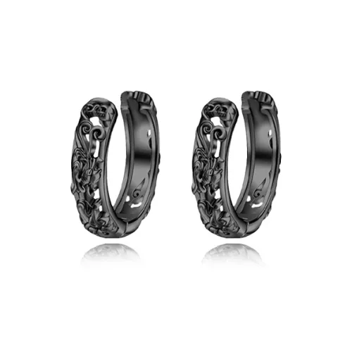 MUYAN Сплав Вытканный Пиксиу Нижняя Заколка Серьги Унисекс