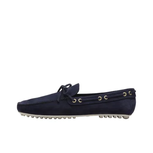 Car Shoe Лоферы с резиновым покрытием, синие, мужские