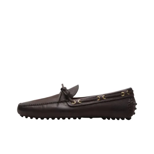 Car Shoe Лоферы с резиновой подошвой, цвет эбеновое дерево, мужской