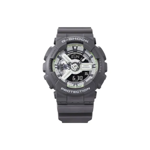 CASIO Кварцевый Movement Унисекс Часы Liquid Crystal/Analog Dual Display Series 55мм*51,2мм*16,9мм Серый