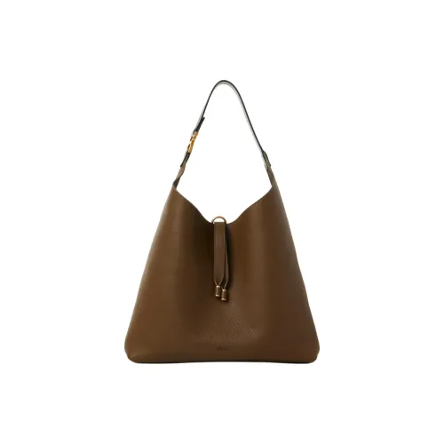 Chloe Marcie Телячья кожа Сумка-хобо Сумка Сумка через плечо Женская Хаки