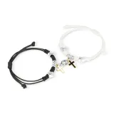 Центральный магнитный браслет с парным дизайном [Крест]