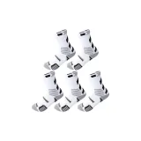 5 пар белых и черных