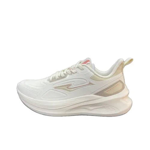 Erke Амортизация Износостойкий Низкий Топ Повседневные Беговые кроссовки Женские Серый Egg-toe