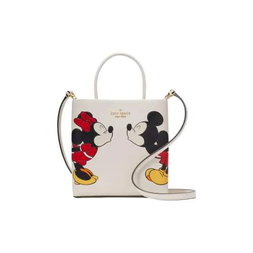 Kate Spade Disney Collaboration ПВХ Сумка через плечо Сумка Мини Женская Пергамент Бумага Многоцветная