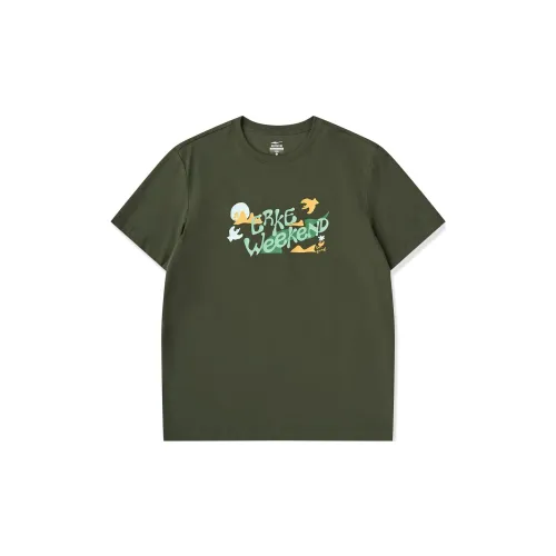 Erke T-Shirt Унисекс Army Island Green
