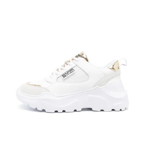 VERSACE JEANS COUTURE Повседневный Низкий Топ Белый Женский
