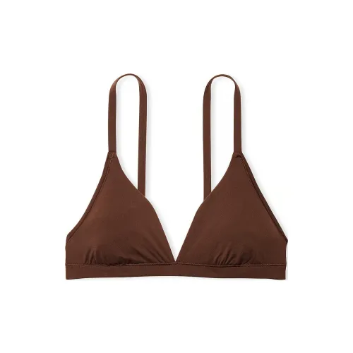 Victoria's Secret Розовый БРЕЛЕТЫ Основа Эластичный Треугольник БРЕЛЕТ Ганаш Бюстгальтер Женский Ганаш