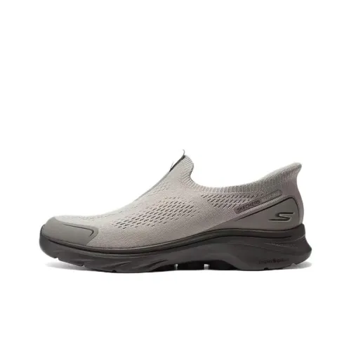 Skechers GO WALK 7 Low Топ Casual Мужской Тауповый