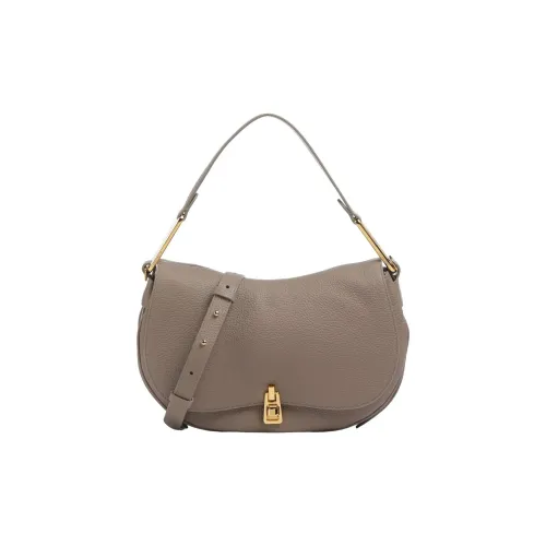 COCCINELLE Сумка через плечо из кожи сумка через плечо женская цвет тауповый