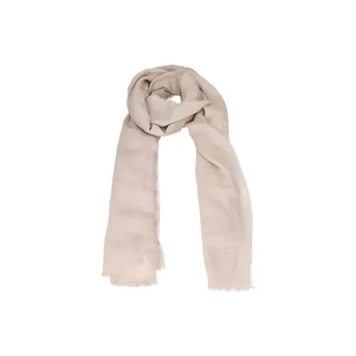 MaxMara Вязаные шарфы Женские Серый