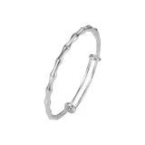 Бамбук, блестящие браслеты