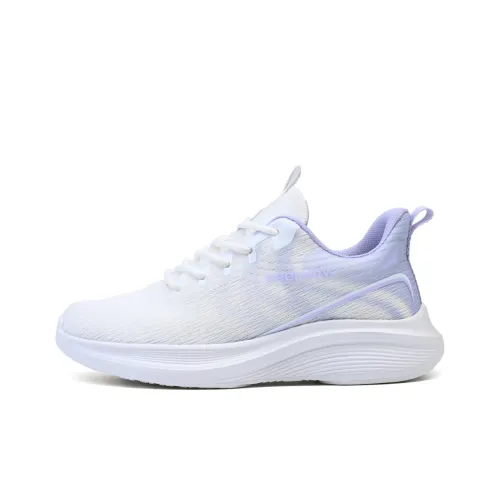 DEERWAY Беговые кроссовки Низкий верх Белый Фиолетовый Женские