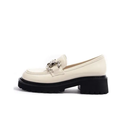 STEVE MADDEN Лоферы 4,3 см Женские Ecru