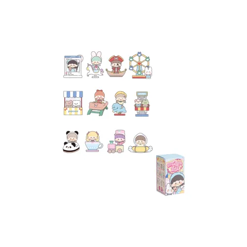 Поиск Unicorn Настольный теннис King'S TREASURE Land Слепые коробки Один Mystery Коробка Целая коробка 12 шт