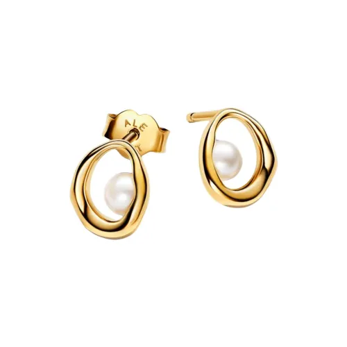 Pandora Металлические Серьги-гвоздики Женские