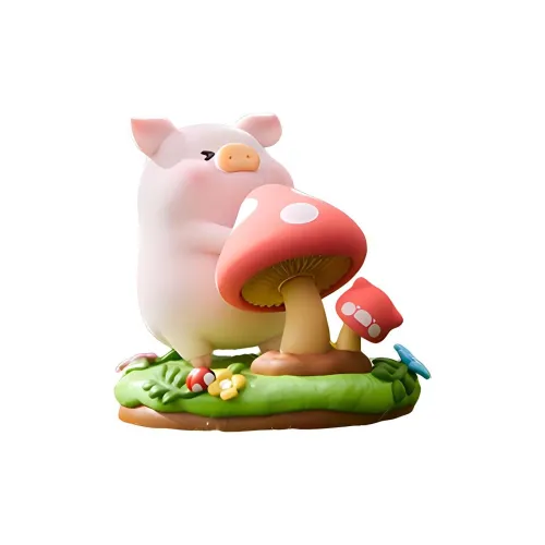 52TOYS LULU Farm Series Прозрачный Слепой Бокс с Карточкой в Форме Гриба