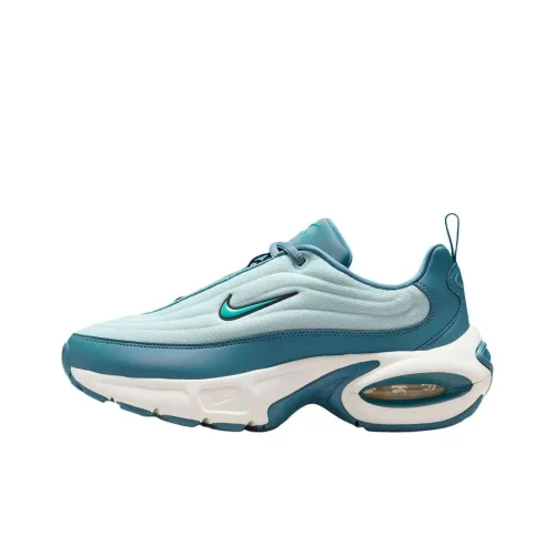 Nike Air Max Portal Low Топ Повседневные Беговые Кроссовки Женские Синий Бирюзовый