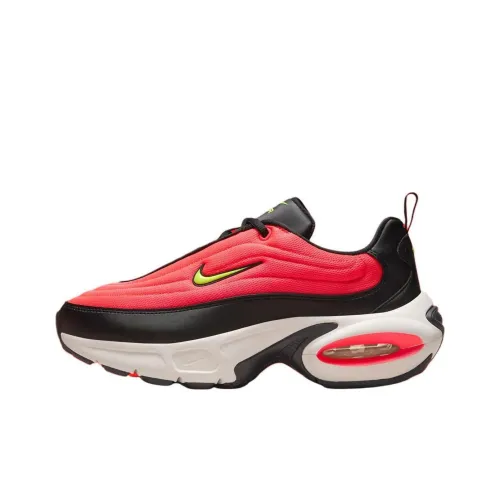 Nike Air Max Portal Low Топ Повседневные Беговые Кроссовки Женские Красный Черный