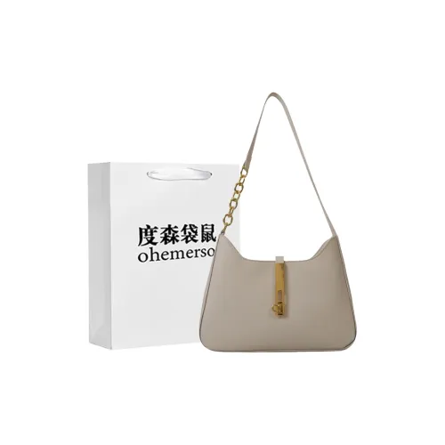 Dusen Kangaroo ПУ (полиуретан) Сумка через плечо Женская Белая Черная Хаки Коричневая