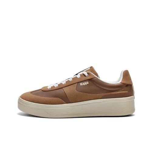 Кроссовки для скейтбординга KAPPA Low Top Каштаново-коричневые Мужские
