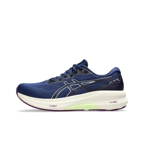 Asics GT 4000 4 Low Топ Повседневные Беговые Кроссовки Женские Синие