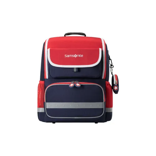SAMSONITE Ткань Рюкзак Детский Морской Синий и Красный