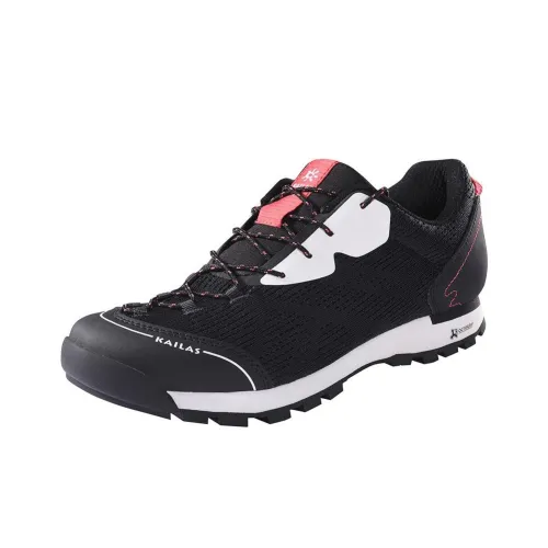 KAILAS Gemini Slip-resistant Abrasion-resistant Shock Absorbers Low Top Hiking Shoes Women's Ink Black
