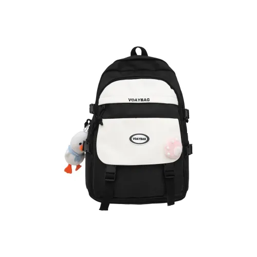 morellybear Нейлон Рюкзак Стандартный Женский Черный Белый Синий Желтый Розовый